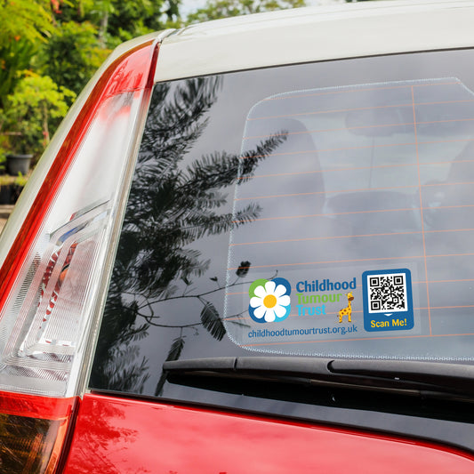 Clear Car Window Sticker