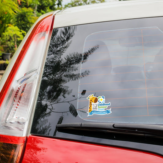 Clear Car Window Sticker